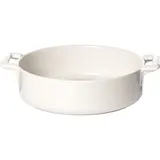 Сковорода порционная «Бель Кузин» фарфор 1л D=185,H=55,L=230мм белый