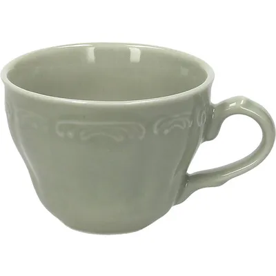 Чашка кофейная «В.Виена Шарм» фарфор 80мл D=65мм зелен., Цвет: Зеленый