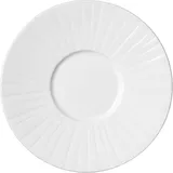 Тарелка «Алина» мелкая с бортом фарфор D=28,5/11,5см белый
