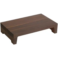 Buffet stand walnut ,H=11.5,L=53,B=32.5cm wood theme