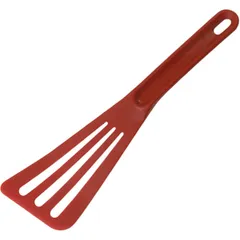 Perforated kitchen spatula “Exoglass”  plastic , L=30/15, B=9cm  red