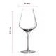 Бокал для вина «Ревил ап» хр.стекло 400мл D=91,H=232мм прозр., Объем по данным поставщика (мл): 400, изображение 2