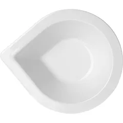 Салатник «Максим» фарфор 475мл D=220,H=53,L=218,B=185мм белый, изображение 2