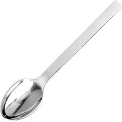 Tea spoon “Diva”  stainless steel , L=145/45, B=30mm  metal.