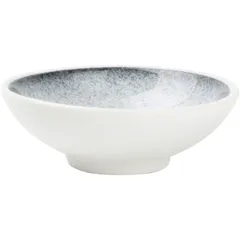 Sauce boat porcelain D=75,H=25mm white,gray