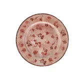 Тарелка десертная «В.Виена Флауэрс» фарфор D=28см красный