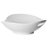 Салатник «Органикс» фарфор 0,75л ,H=10,L=27,B=25см белый