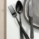 Нож столовый кованный «Палас Мартелато» сталь нерж. ,L=218/105,B=19мм черный, изображение 7