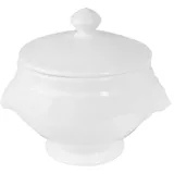 Чашка бульонная «Кунстверк» фарфор 450мл D=11,H=13,L=14см белый