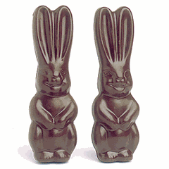 Mold for chocolate “Rabbit”[6pcs] polycarbonate ,L=131,B=41mm