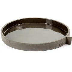 Блюдо глубокое бетон D=32,H=3см серый