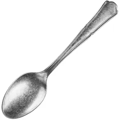 Antique tea spoon “Charm”  stainless steel  metal.