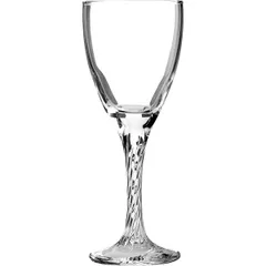 Wine glass “Twist” glass 180ml D=69,H=178mm clear.