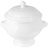 Чашка бульонная «Лион» фарфор 435мл D=11,H=15,L=15,5см белый