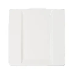 Блюдо «Фрейм» квадратное фарфор ,L=20,5,B=20,5см белый