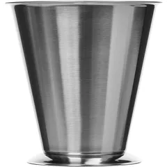 Dispenser funnel holder  stainless steel  D=16, H=16.5 cm  metal.