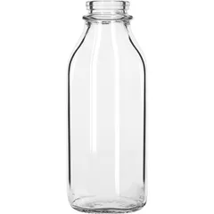 Bottle glass 0.99l D=98,H=216mm clear.