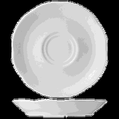 Saucer “V.Viena” porcelain D=120,H=16mm white