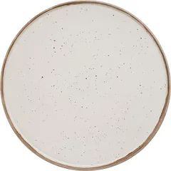 Блюдо для пиццы «Пунто Бьянка» фарфор D=33,H=2см белый,черный