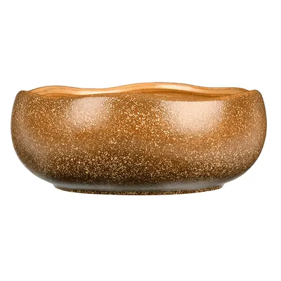 Салатник «Эггшелл Нейчер» фарфор 1,3л D=196,H=80мм коричнев., изображение 8