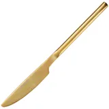 Table knife “Sapporo Basic”  stainless steel , L=22cm  gold, matte