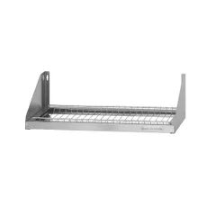 Полка для сушки посуды «Norma Inox» (для стаканов) сталь нерж. ,H=18,L=80,B=30см металлич.