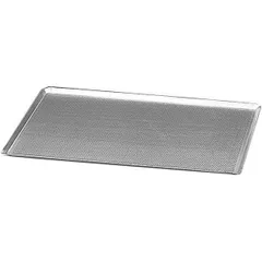 Perforated baking tray aluminum ,H=1,L=60,B=40cm metal.