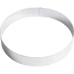 Pastry ring  stainless steel  D=260, H=45mm  metal.