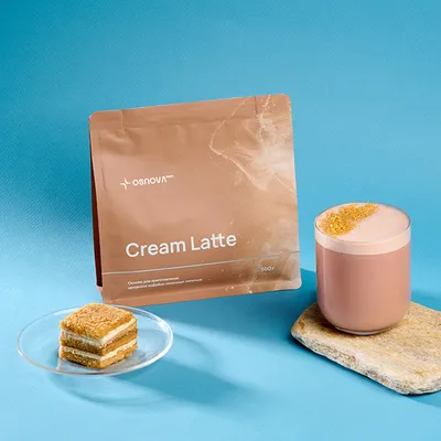 Смесь сухая для приготовления напитков «Медовик с малиной» для раф кофе 500 г картон,пластик ,H=18,L, Вкус: Медовик с малиной, Назначение: Раф кофе, изображение 4