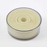 Форма-резак «Круг» (диаметр от 2 до 10 см) (набор)[9шт] нейлон ,H=35мм бежев.