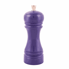 Мельница для соли метал.мех. бук D=5,H=14см фиолет.