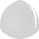 Тарелка «Опшенс» треугольная фарфор ,L=32,B=32см белый