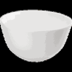 Salad bowl “Kunstwerk”  porcelain  0.54 l  D=132, H=66mm  white