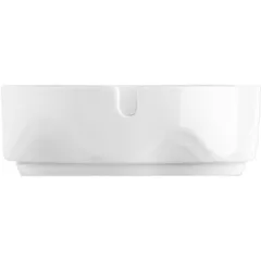 Пепельница «Мелодия» фарфор D=101,H=35мм белый, изображение 2