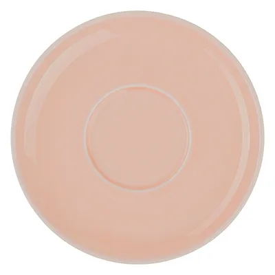 Блюдце «Акварель» Принц фарфор D=145,H=18мм розов.