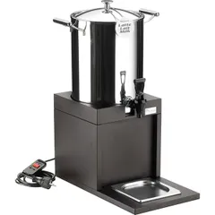 Pantry station for hot drinks, wenge color  8 l  D=24, H=61, L=46, B=25 cm