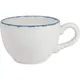 Чашка чайная «Блю Дэппл» фарфор 340мл D=10,H=7см белый,синий, Объем по данным поставщика (мл): 340