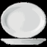 Блюдо «Акапулько» овальное фарфор ,H=30,L=290,B=235мм белый
