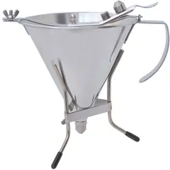 Воронка-дозатор для конд.изд. с клапаном сталь нерж. 1,5л D=17,H=16,5см металлич.