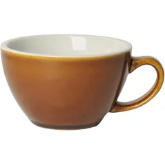 Tea cup “Egg”  porcelain  300 ml  terracotta