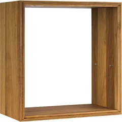Buffet stand “Window”  oak , H=37, L=35.5, B=19cm  dark brown.