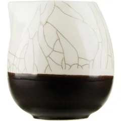 Соусник «День и ночь» керамика 350мл D=11,H=6см белый,черный