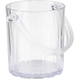 Емкость для льда пластик D=12,H=14,L=14,B=12см прозр.