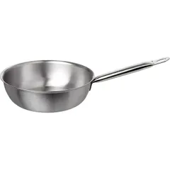 Sauté pan stainless steel 2l D=20,H=7,L=43cm metal.