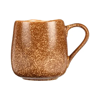 Чашка чайная «Эггшелл Нейчер» фарфор 250мл D=75,H=80мм коричнев., изображение 6