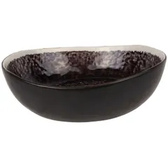 Salad bowl “Laguna”  ceramics  D=210, H=65mm  violet.