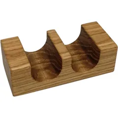 Подставка для тако 2 секции дуб ,H=35,L=110,B=50мм