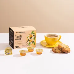 Сироп «Ваниль» ароматизированный порционный Pinch&Drop[30шт] картон 15мл ,H=12,L=15,5,B=10см, изображение 2