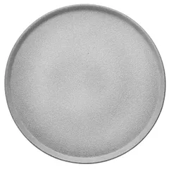 Тарелка «Сейко» с бортом фарфор D=240,H=14мм серый, Диаметр (мм): 240