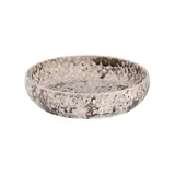 Тарелка глубокая «Конфетти»  каменная керамика  D=21  серый, розовый  Palmer